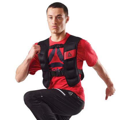 Weighted Vest 20Lb, Adjustable Fit, Reflective Elements