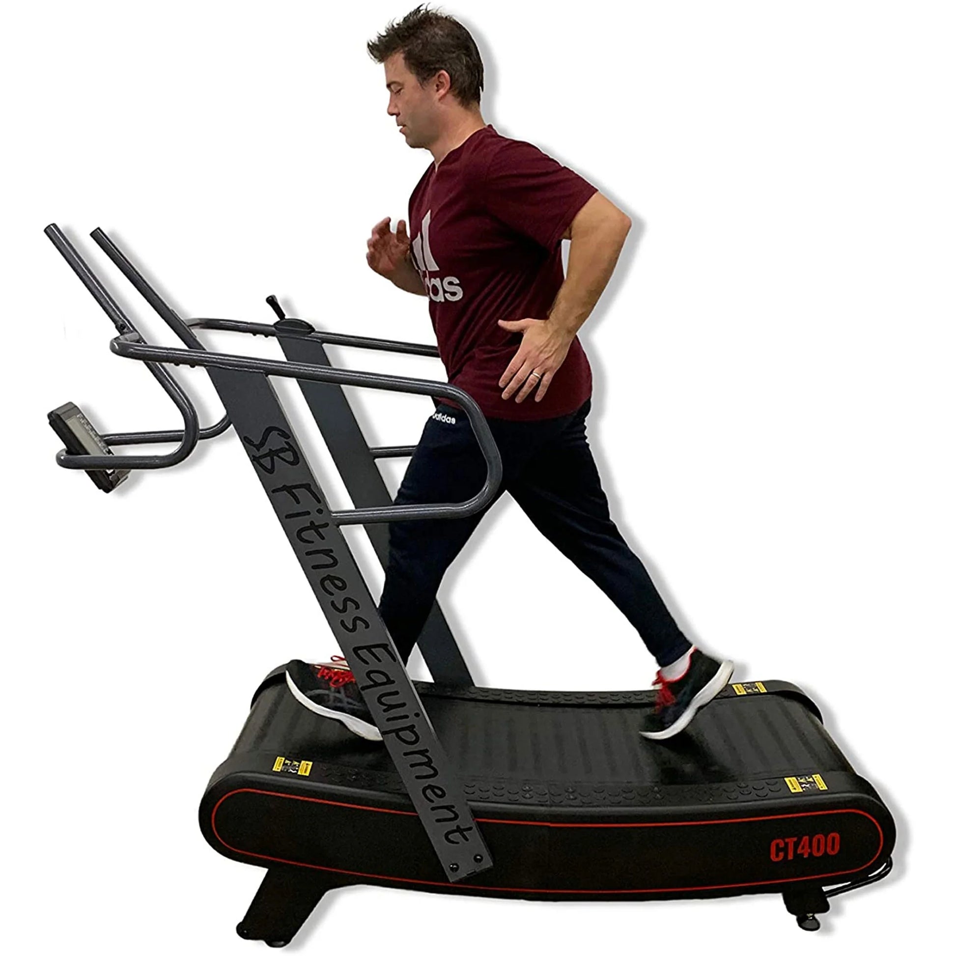 CT400 Self Generated Curved Commercial Treadmill