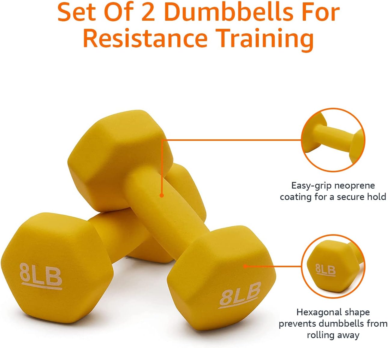 Neoprene Dumbbell Hand Weights