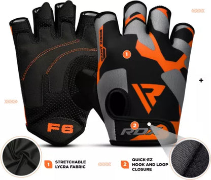 RDX Weight Lifting Gloves – Unisex Fitness Gym Gloves